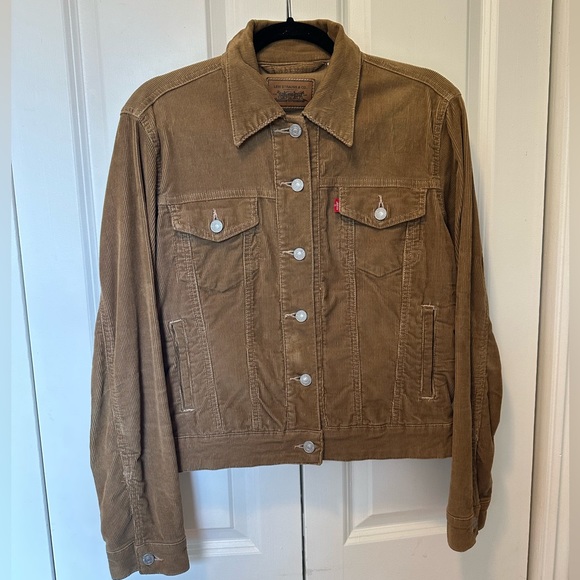 COPY - Levi’s Brown Corduroy Jacket - Picture 1 of 6